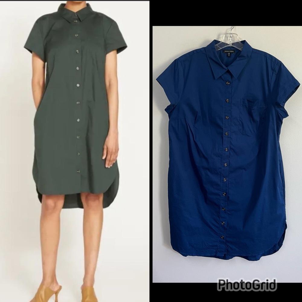 Universal Standard Shirt Sleeve Shirt Dress